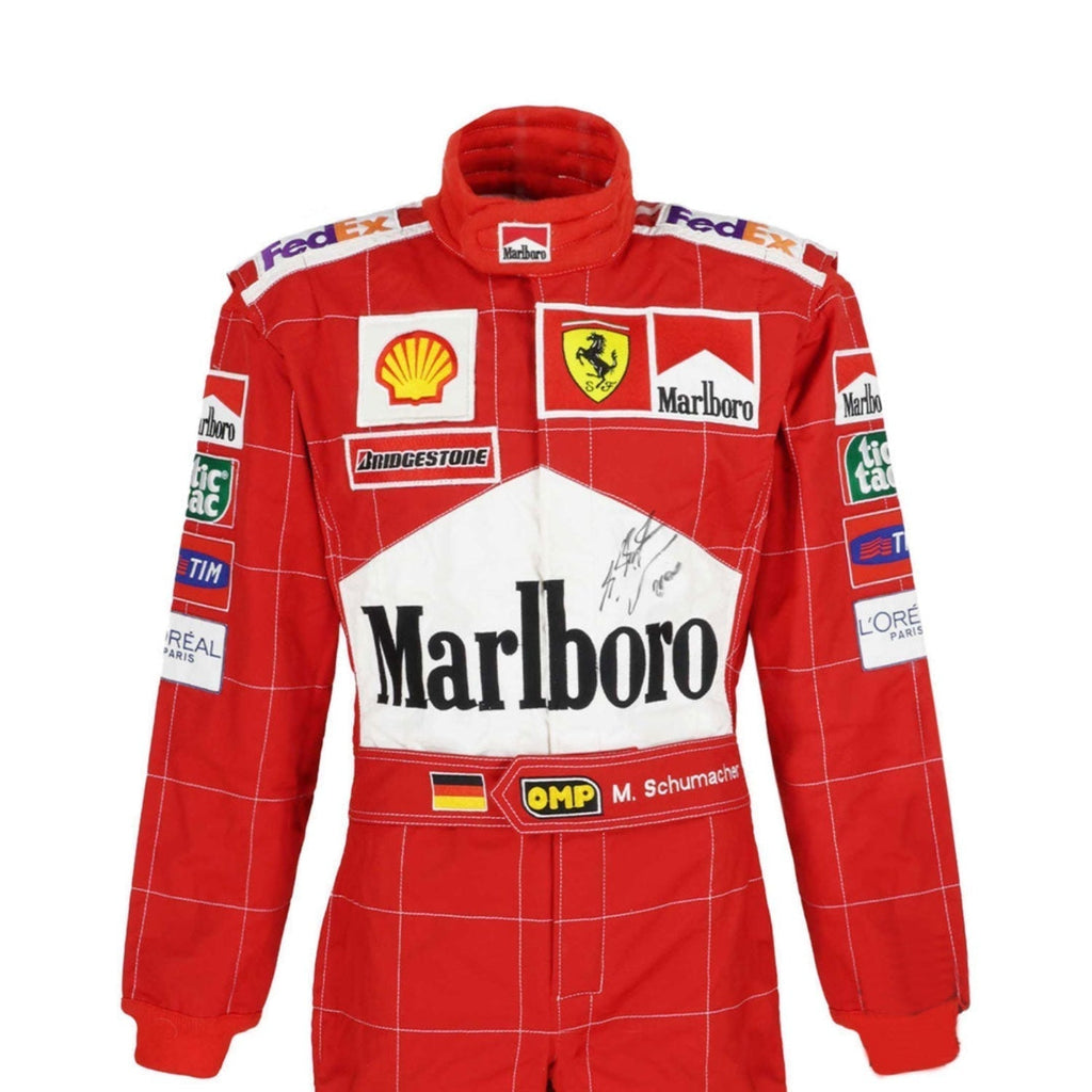 2002 Michael Schumacher F1 Racing Suit Riches Hue