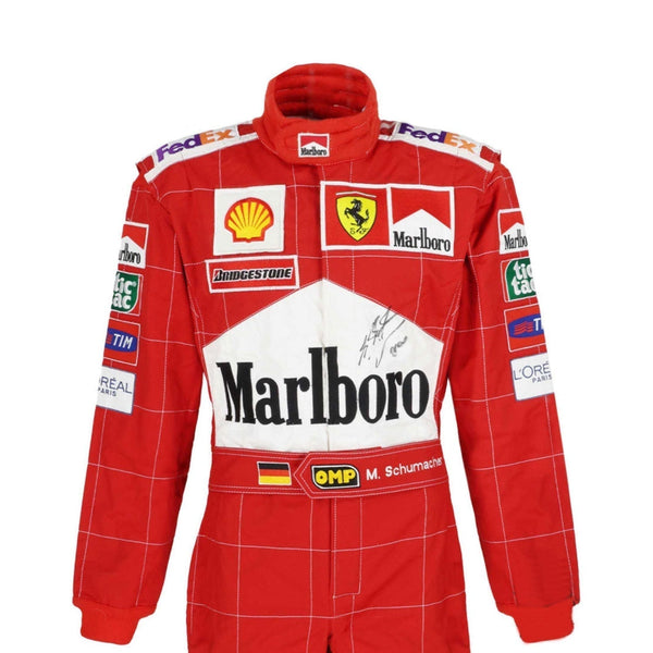 2002 Michael Schumacher F1 Racing Suit Riches Hue