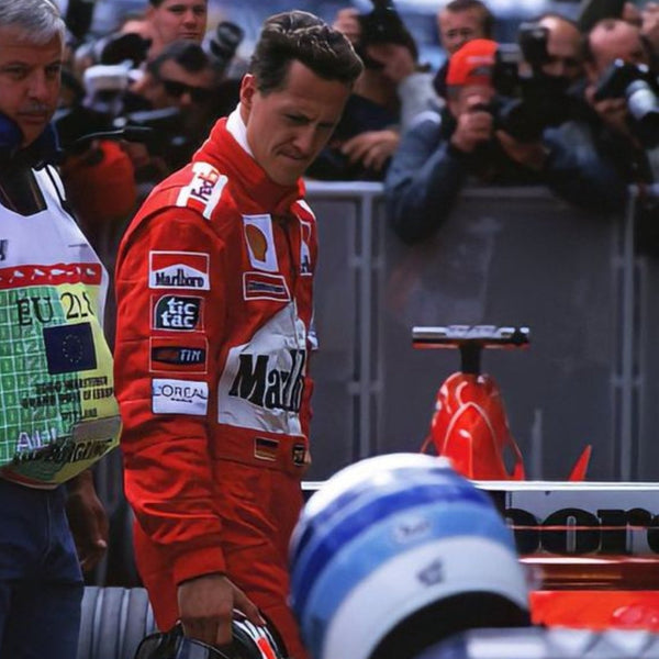 Michael Schumacher 2002 F1 Racing Suit Riches Hue
