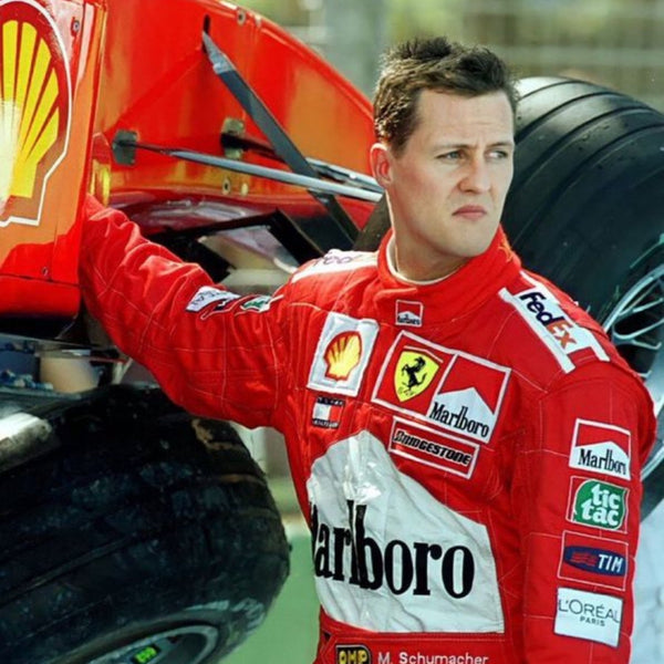 2002 Michael Schumacher F1 Racing Suit Riches Hue