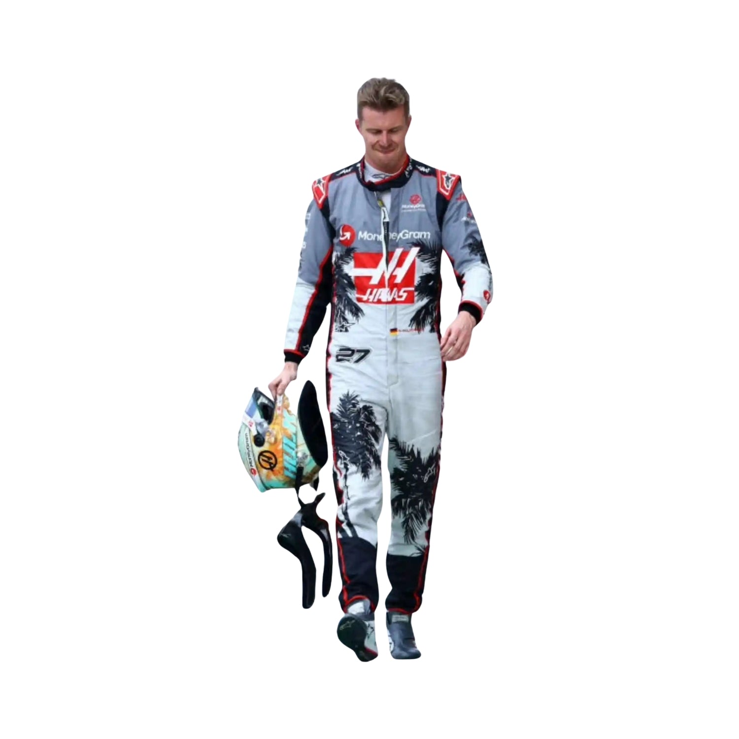 2023 Nico Hülkenberg Miami Grand Prix F1 Racing Suit Secondary image