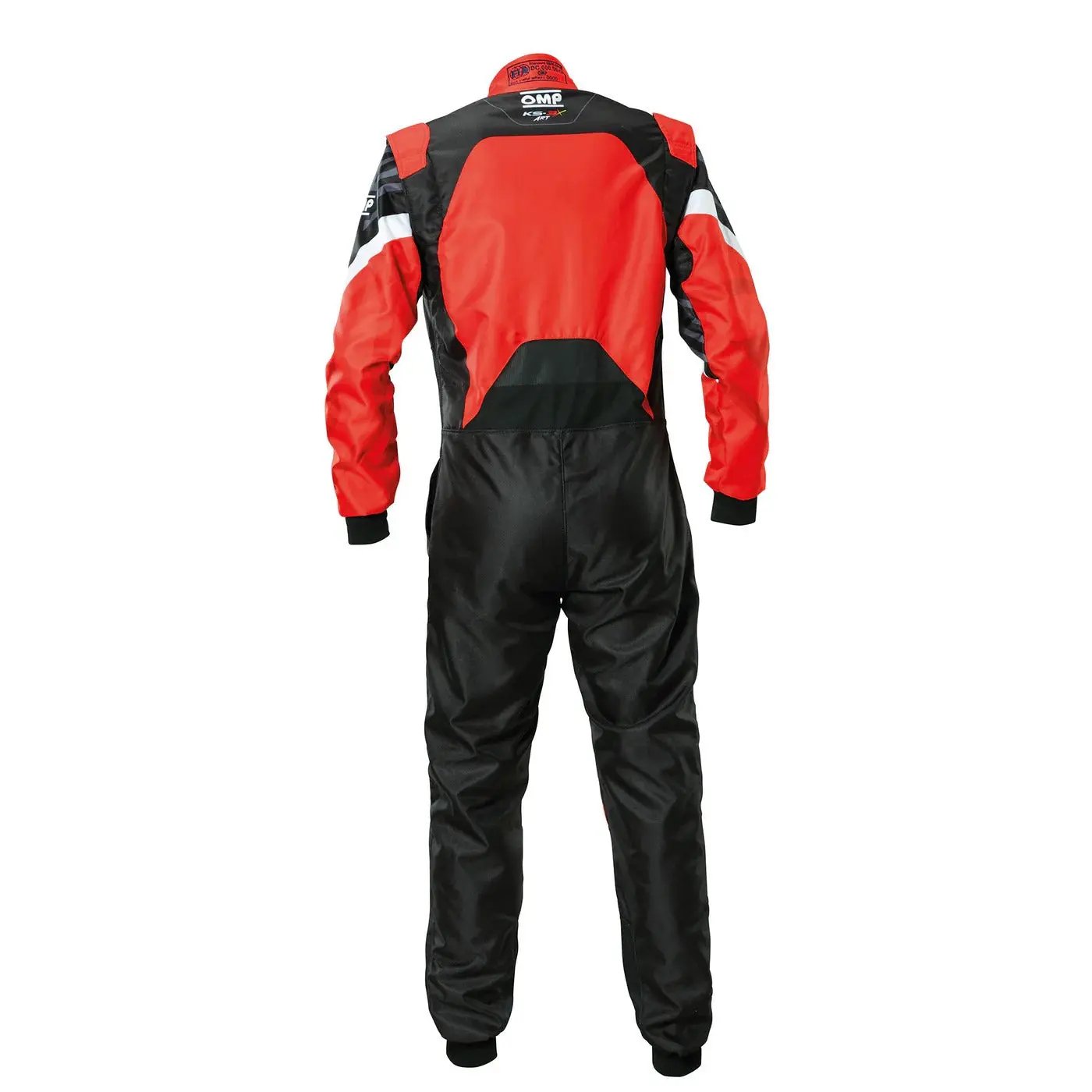 OMP Red Kart Suit KS-3X ART Style 1 Youth Secondary image