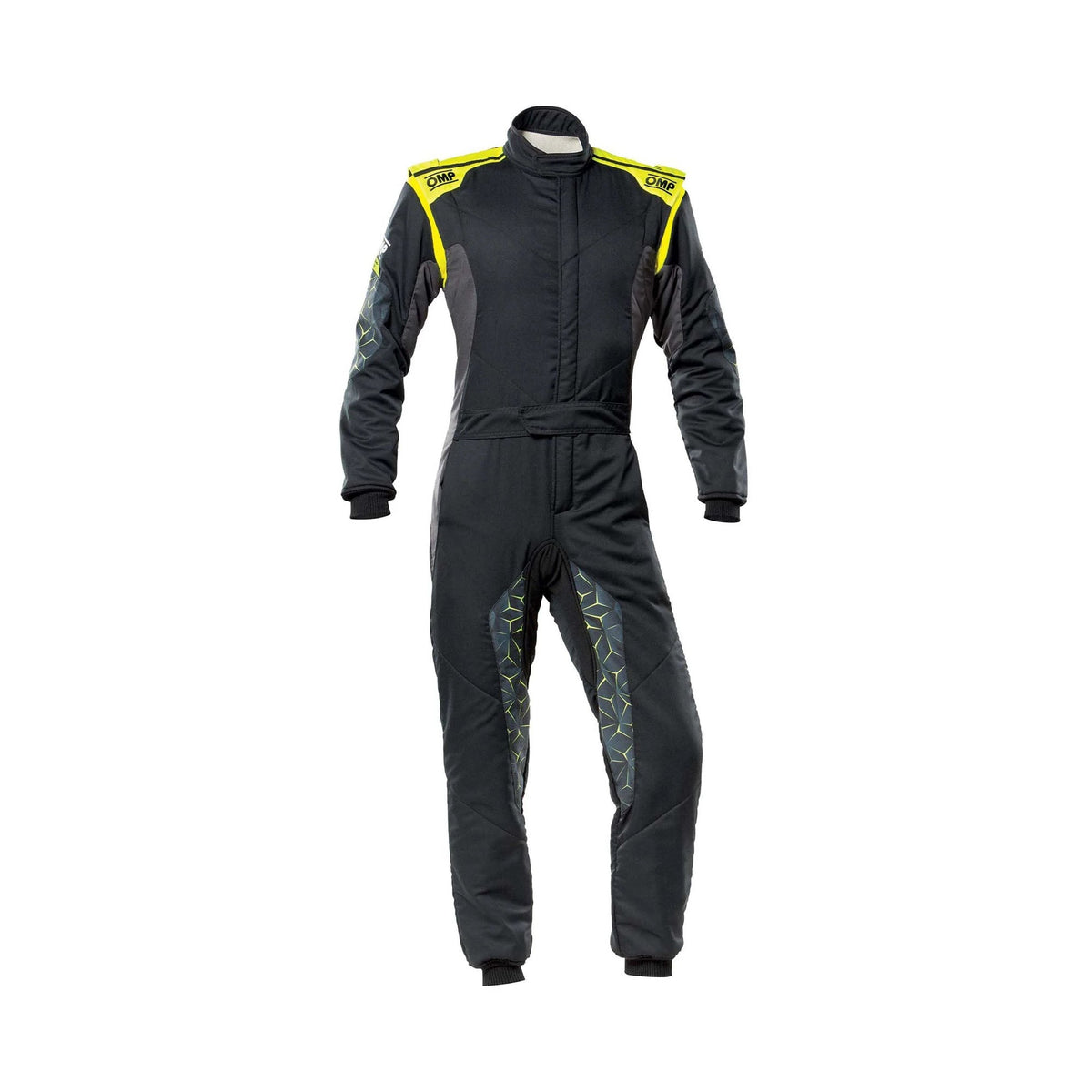 OMP Tecnica Evo Black / Yellow Race Costume Riches Hue Main image