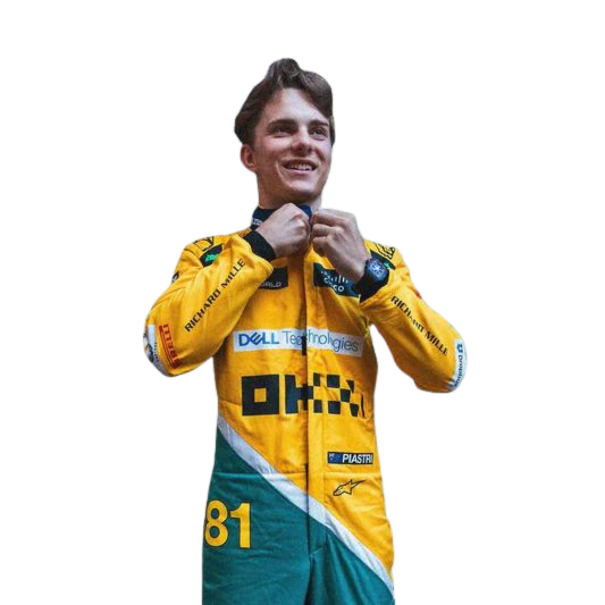 2024 Oscar Piastri Monaco GP F1 Racing Suit Secondary image