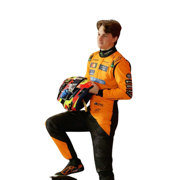 2025 F1 Racing Costume Worn by Lando Norris & Oscar Piastri Riches Hue