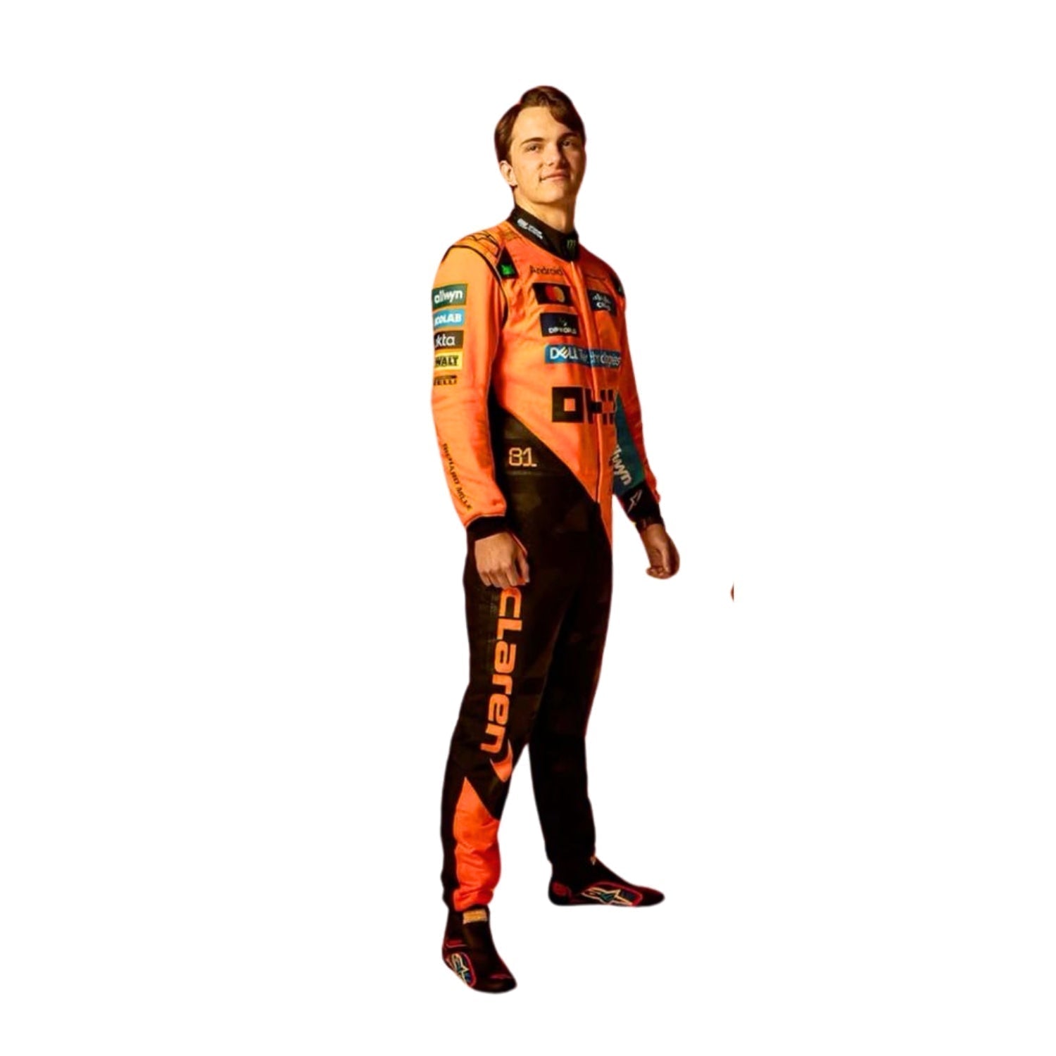 2025 F1 Racing Costume Worn by Lando Norris & Oscar Piastri Secondary image