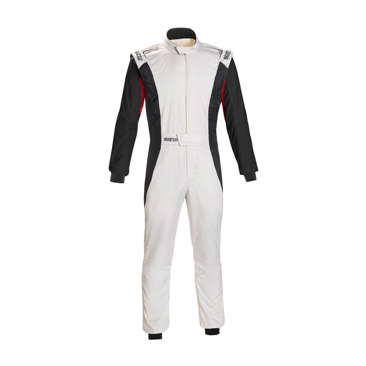 White / Black Sparco Racing Suit Riches Hue