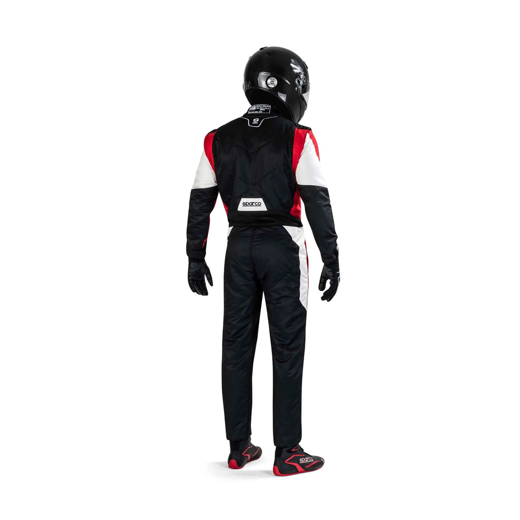 Black / Red Sparco Race Costume Riches Hue