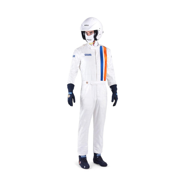 White Sparco Racing Costume Riches Hue