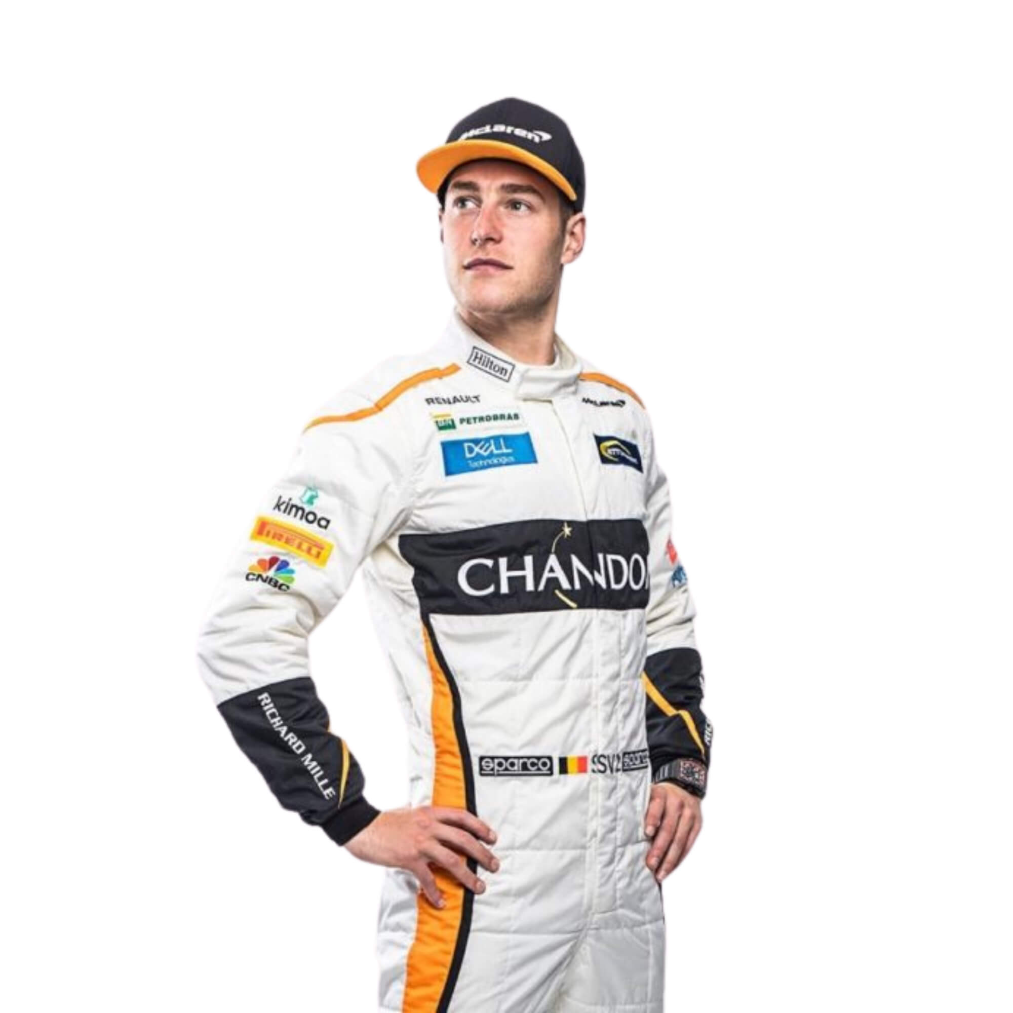 2017 Stoffel Vandoorne F1 Racing Suit Secondary image