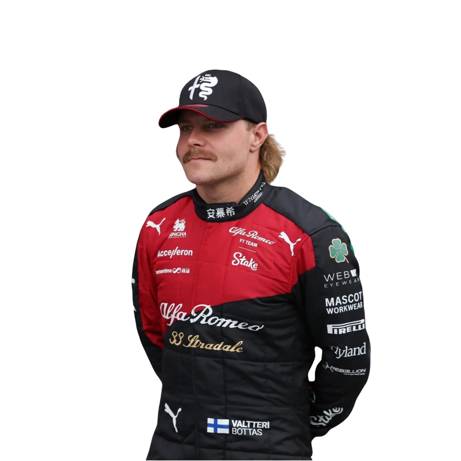 2023 Valtteri Bottas Italian GP Suit Secondary image