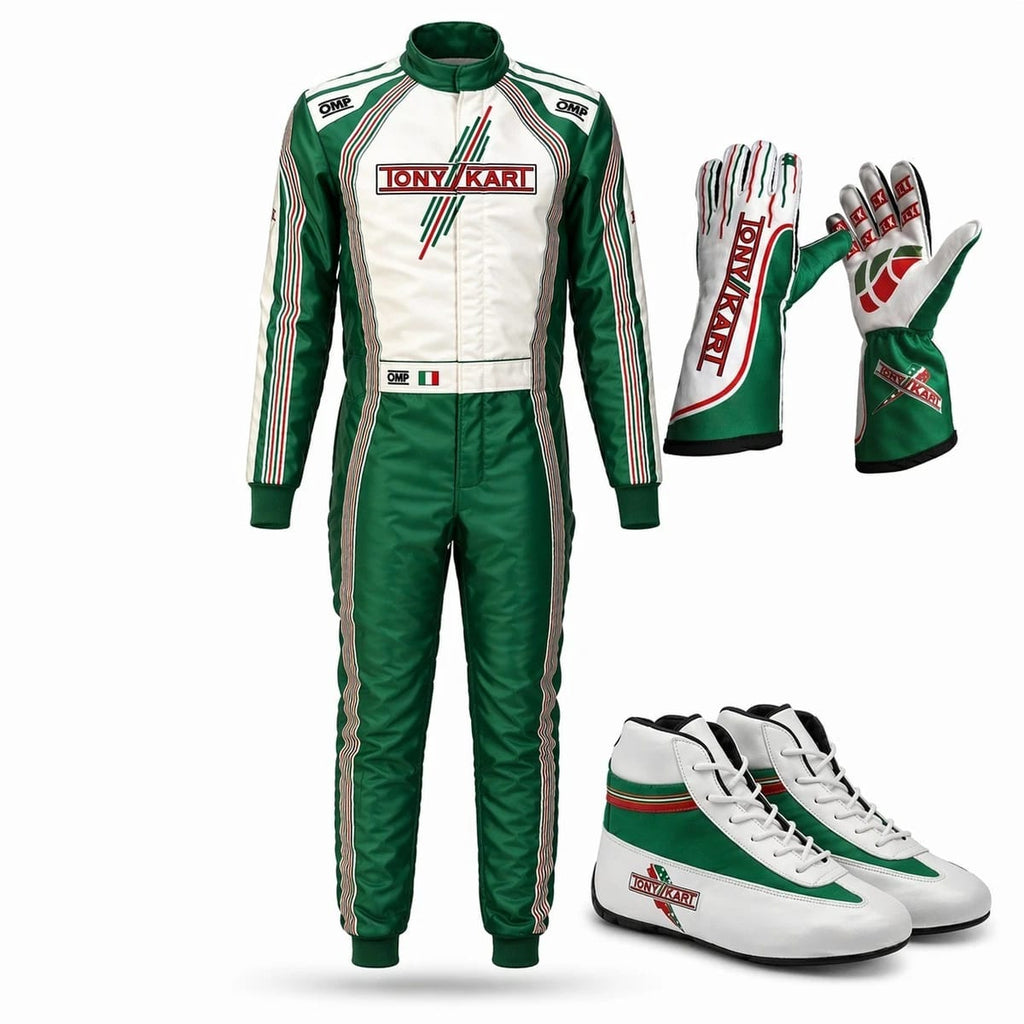 Tony Kart Racing Suit, Racing Gloves & Racing Shoes - Speedxgear