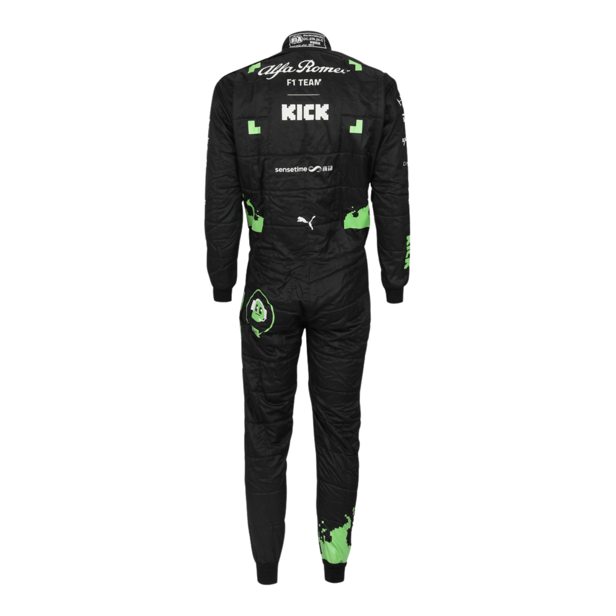 2023 Zhou Guanyu Belgian GP F1 Racing Suit Secondary image