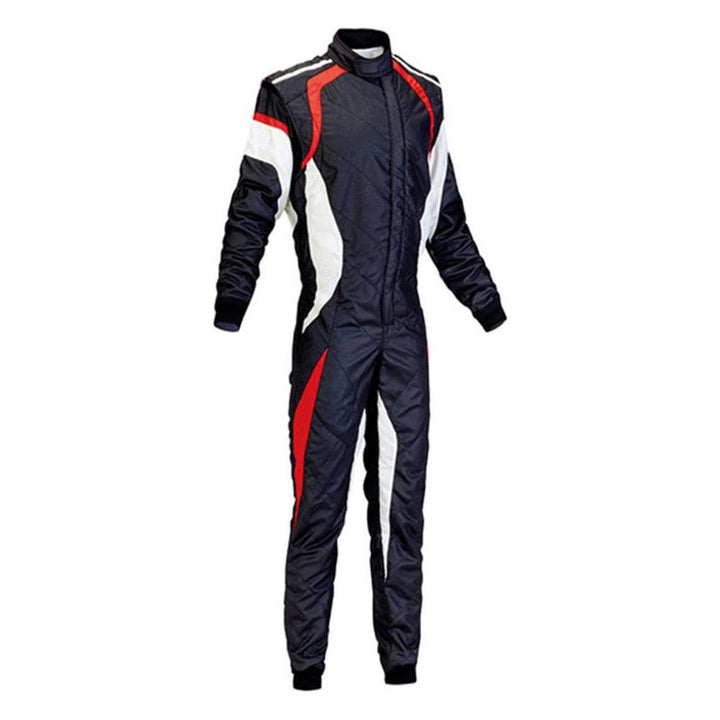 Black / White Kart Race Cordura One Piece suit Riches Hue
