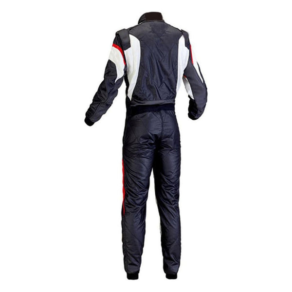 Black / White Kart Race Cordura One Piece suit Riches Hue