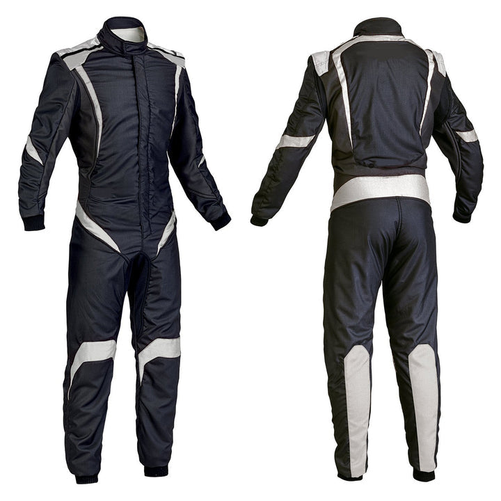 Black Go-Kart Driver Racing Wear Riches Hue