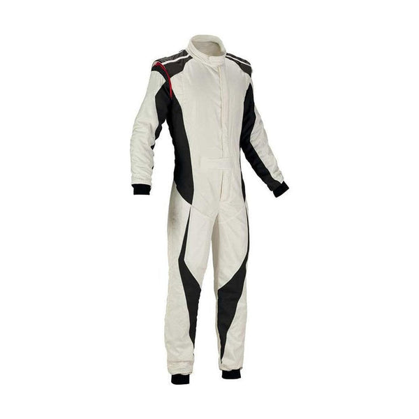 White Go-Kart Car Racing Wear Riches Hue