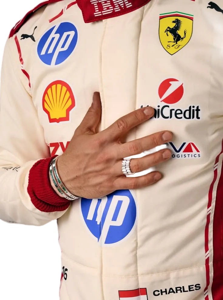 2026 Charles Leclerc Monaco GP F1 Racing Suit - Speedxgear