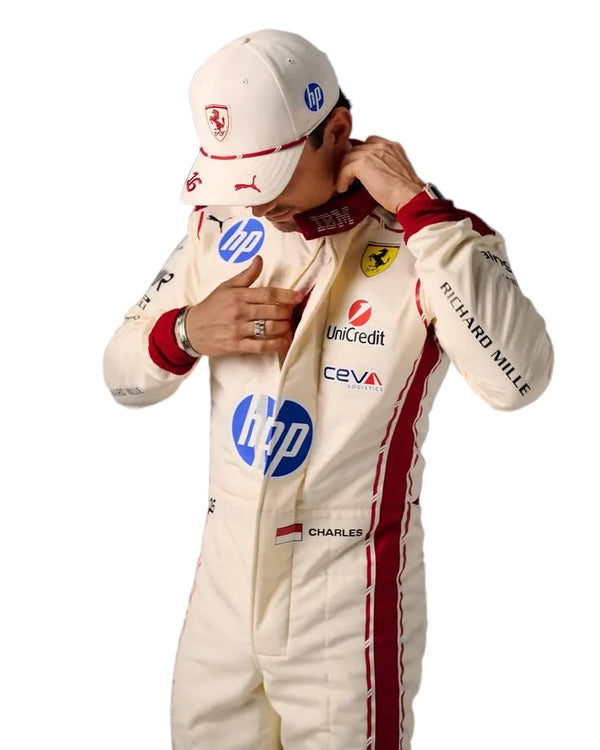 2026 Charles Leclerc Monaco GP F1 Racing Suit - Speedxgear