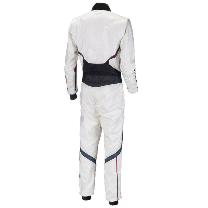 White Go Kart Racing Suit Riches Hue