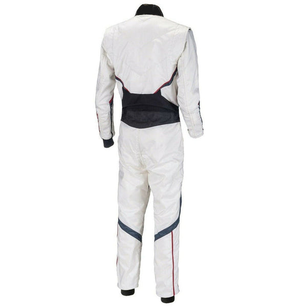 Plain White Go Kart Racing Outfit Riches Hue