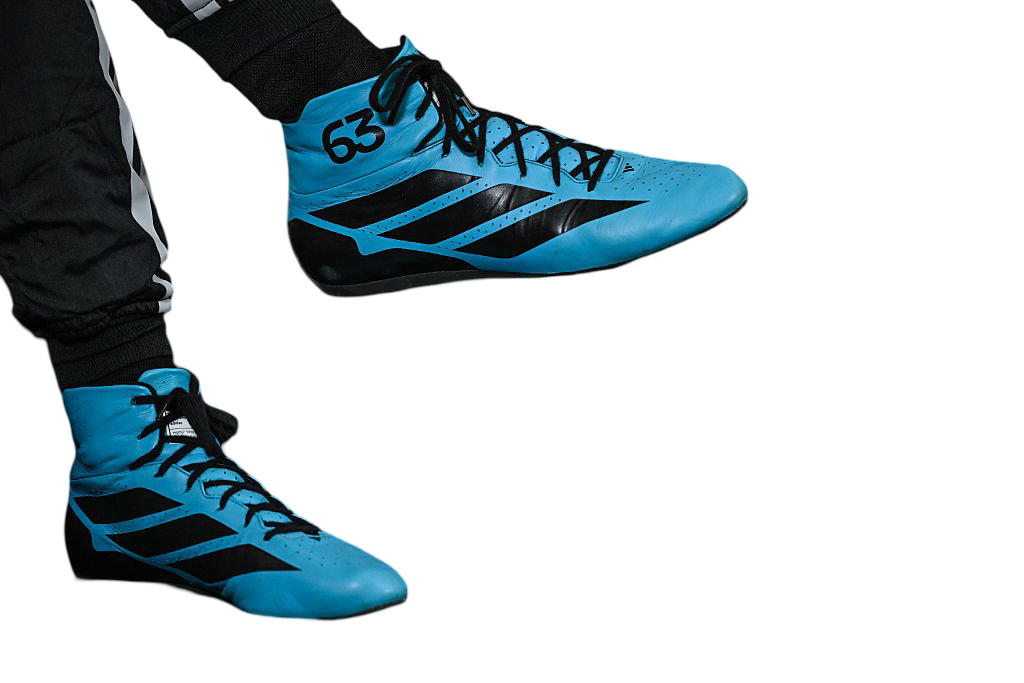 2026 George Russell Mercedes F1 Racing Shoes - Speedxgear