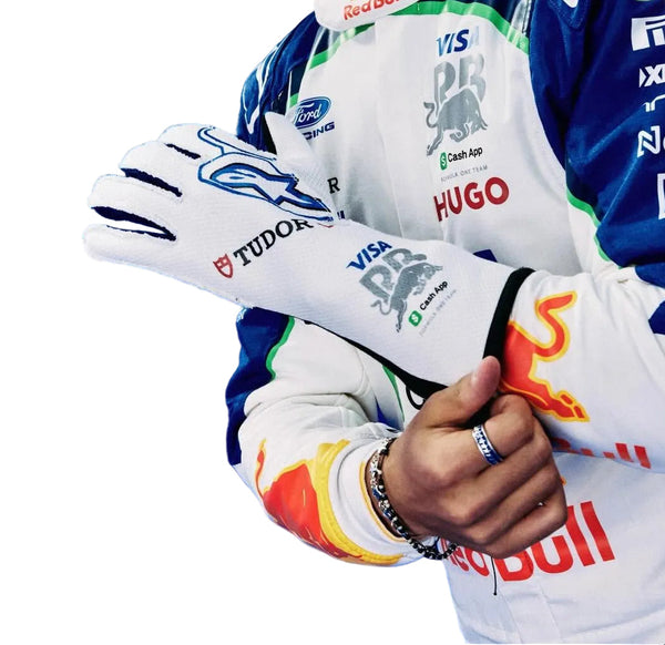 2026 Racing Bulls F1 Racing Gloves - Speedxgear
