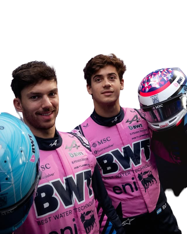 2026 Pierre Gasly & Franco Colapinto F1 Racing Suit Riches Hue
