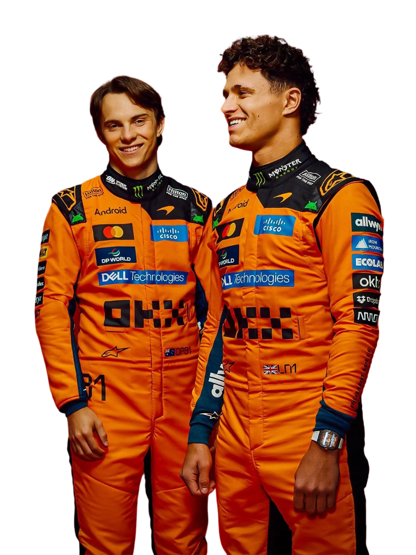 2026 Lando Norris & Oscar Piastri F1 Racing Suit Secondary image