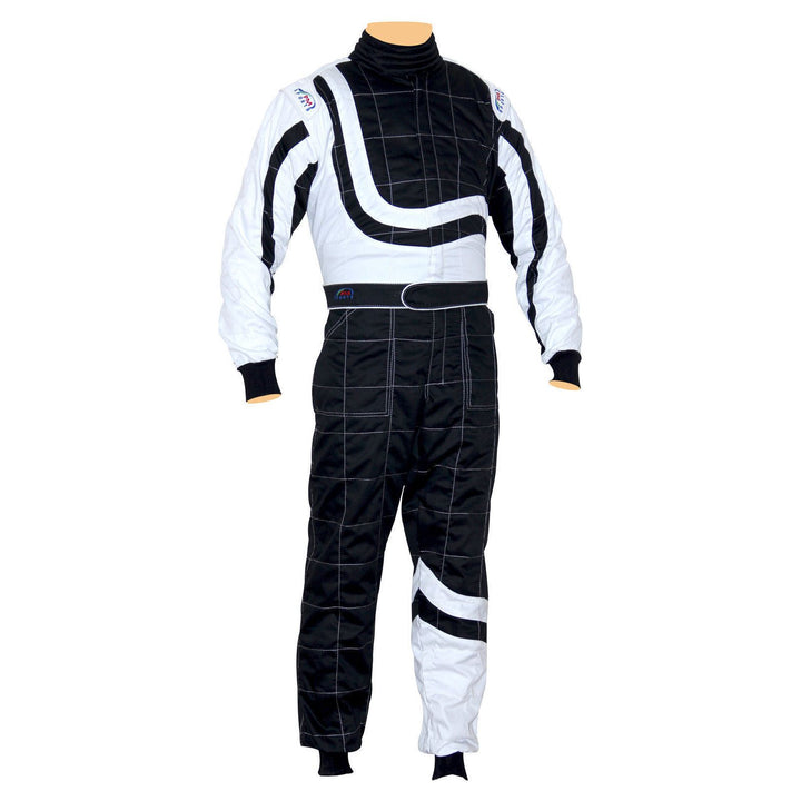Black / White Go-Kart Driver Race Wear Outfit Riches Hue Main image