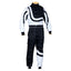 Black / White Go-Kart Driver Race Wear Outfit Riches Hue